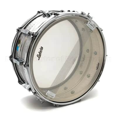 Ludwig LM405K Acrolite Snare Drum 14x6.5 Hammered image 3
