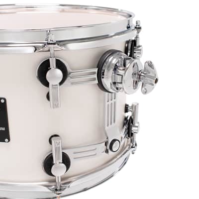 SONOR Momentum Birch Series 12x8.5" Satin Pure White Matte Lacquer Rack Tom Drum | Worldwide Ship | NEW | Authorized Dealer image 3