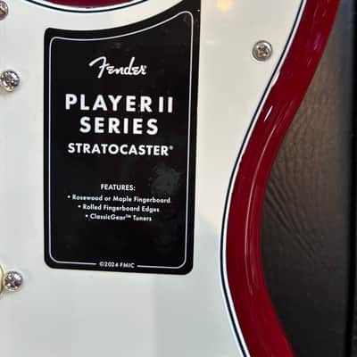 Fender Player II Stratocaster 2024 - Transparent Cherry Burst /6lbs. 11.2oz. #MXS24045977 image 7