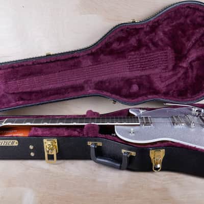 Gretsch G6129T Players Edition Jet FT w/ Bigsby MIJ 2022 Silver Sparkle w/ OHSC image 2