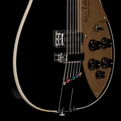 Rickenbacker Limited Edition Tom Petty 660/12TP (1997) - Jetglo #E48008 with Original Hard Case image 6
