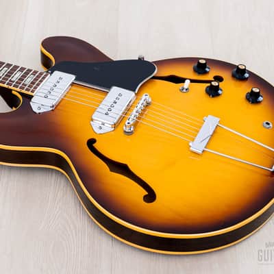1968 Gibson ES-330 TD Long Neck Vintage Guitar Ice Tea Sunburst, Collector-Grade w/ Case image 10