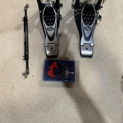 Pearl P2002C PowerShifter Eliminator Chain-Drive Double Bass Drum Pedal 2010s - Chrome / Black image 2