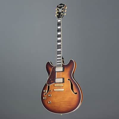 Ibanez AS93FML-VLS Artcore Expressionist Left-Hand (Violin Sunburst) - Lefthand Semi Acoustic Guitar image 9