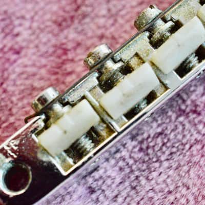 Vintage Gibson 1965 ABR-1 Bridge Chrome - NO patent Number RARE w/ nylon saddles image 17