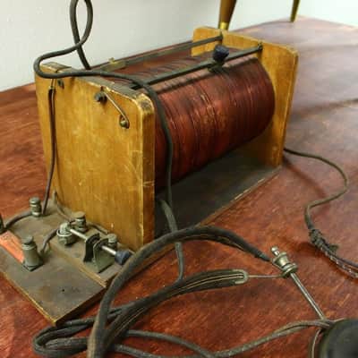 Cat's Whisker Early 1920's Crystal Radio Set image 5