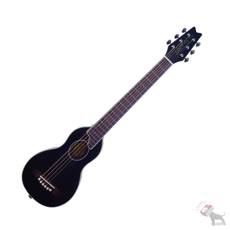 Washburn Rover RO10TB アコースティックギター Washburn RO10TB Rover Steel String Travel Acoustic Guitar Black