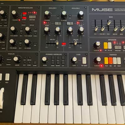 Moog Muse 8-Voice Analog Synthesizer 2024 - Present - Black image 2