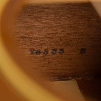 Gibson  J-50 Flat Top Acoustic Guitar (1953), ser. #Y6355-8 (FON), original brown alligator chipboard case. image 14