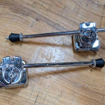 Tama Rockstar/superstar Bass drum leg pair. - Chrome image 1