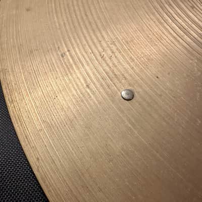 ๐๐ 50โs Zildjian 20โ crash-ride 1916 grams 1950s - Traditional vintage image 4