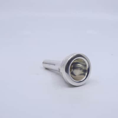ACB 4 Solo+ Large Shank Trombone Mouthpiece - Silver image 2