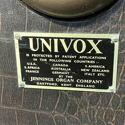 Jennings Univox 1950’s valve synthesizer image 8