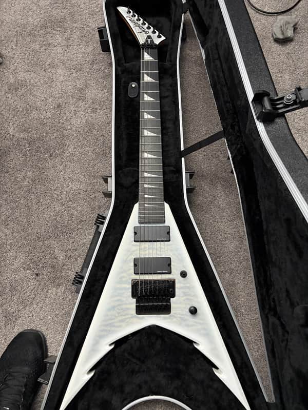 Jackson Pro Series Corey Beaulieu Signature King V KV7Q 2020 - Present - Winterstorm image 1
