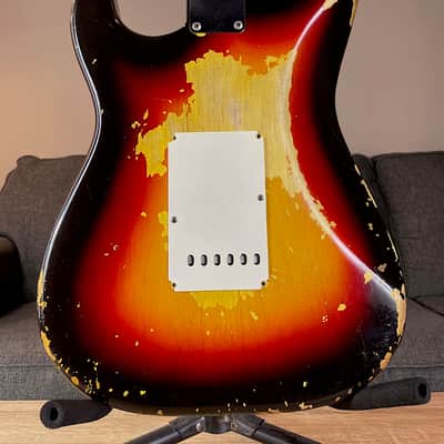 1964 Fender Stratocaster 3-Color Sunburst image 6
