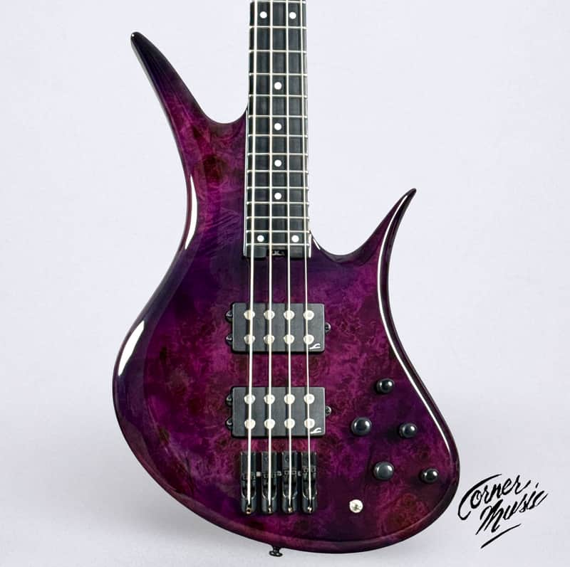 Legator HB4SS Helio 4-String Super Shred 2026 - Magenta Burl image 1