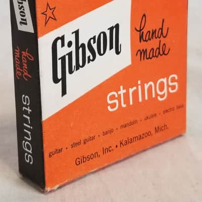 Gibson Vintage 50's-60's Tenor Banjo Strings, Pack of 6 "C" or 4th Strings, Mona-Steel, No. 548 image 1