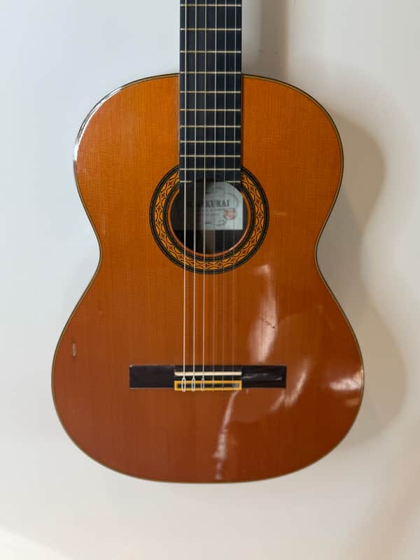 Masaki Sakurai No. 5 Classical Guitar – 1976 – 660mm – Vintage MIJ – Big Spanish Voice image 1