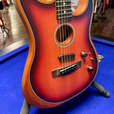 Fender American Acoustasonic Stratocaster 3 Color Sunburst image 2