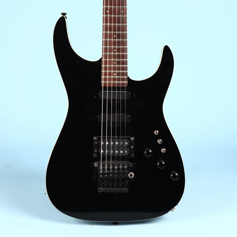 1980s Westone MIJ Super Strat Japan Electric Guitar Black image 1