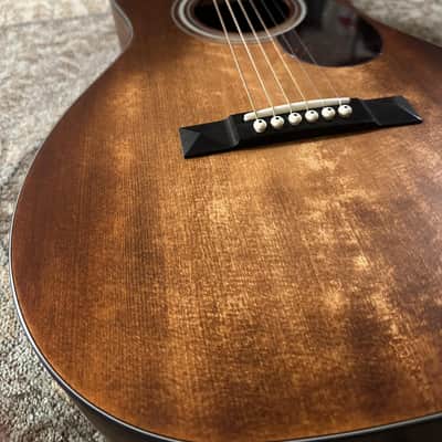 Eastman E1P-LTD-CLA Limited Edition Parlor Acoustic Guitar w/ Gig Bag & Free Pro Setup image 8