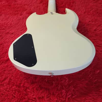 Burny RSG-60 '63 Revival Series - SG Standard - 1988 - White - Original VH-3 Pickups - Made In Japan MIJ image 17