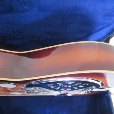 '79 Dobro model 60D square neck resonator guitar, original case, plus accessories image 12