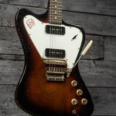 Gibson Custom Shop "Greatest Hits: Volume II Collection" Murphy Lab Light Aged 1965 Non-Reverse Firebird Reissue P-90 - Vintage Sunburst image 3