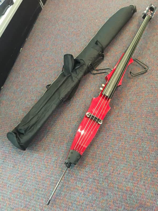 Geneva Upright Electric Bass-Stick Bass-w/Gig Bag-NEW-Free Shop Setup Included! image 1