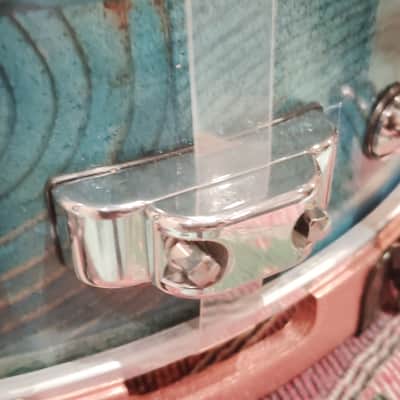SSS Solid Shell Shop Custom Snare Drum - 2026 - Blue image 13