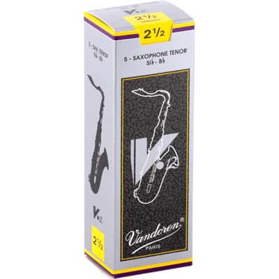 Vandoren SR6225 Anches saxophone ténor V12 force 2,5 image 1