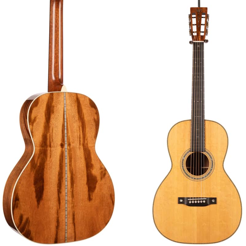 Martin Custom Shop 00 Goncalo Alves/Bearclaw Sitka Spruce (523) image 1