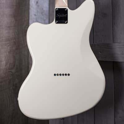 Squier Paranormal Offset Telecaster, Maple Fingerboard, Tortoiseshell Pickguard, Olympic White Electric Guitar 0377005505 image 7