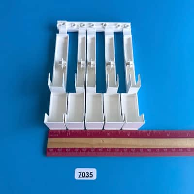 CASIO WK-110 WK-200 WK-220 Keyboard Key Part: White Keys Set [Right High C to G] image 8