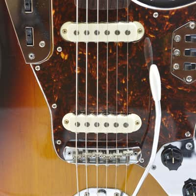 Fender Japan JG66-85 Jaguar CIJ P Serial 3TS 1999-2002 w/ Tremolo Arm & Gig Bag image 6
