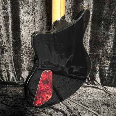 D'Angelico Deluxe Bedford Semi Hollow Black With Free Hard Case image 3