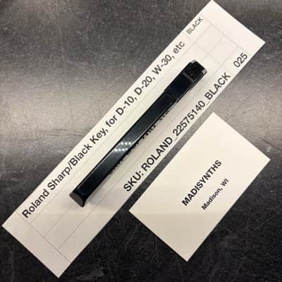 ORIGINAL Roland Replacement SHARP/BLACK Key, Unweighted (22575140) for Juno-1, D-10/20, HS-10, W-30, etc