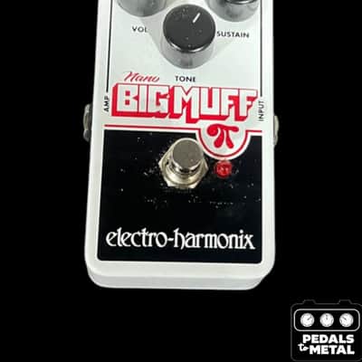 Electro-Harmonix Nano Big Muff - Present - White / Black / Red - X15630 image 2