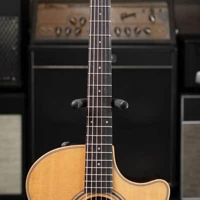 Taylor 414ce Studio Grand Auditorium Acoustic/Electric Guitar - Natural with Gig Bag image 5