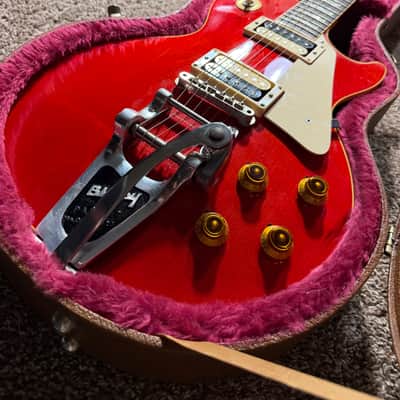 Gibson 1997 Custom Shop Historic Collection '58 Les Paul Standard Reissue with Bigsby - Cherry image 12