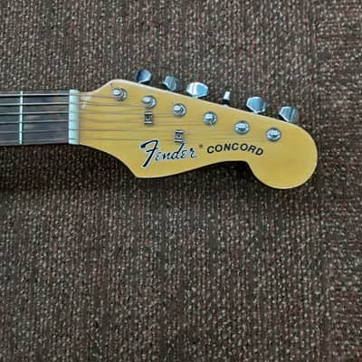 80s Fender Concord Acoustic Guitar w/hard case image 2
