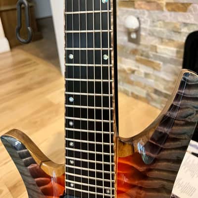 Vik Guitars Duality 7L Left-Handed Lefty LH Left "Pacific Sunset" image 7
