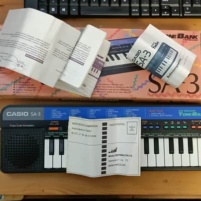 Casio SA-3 1995 - Black image 2