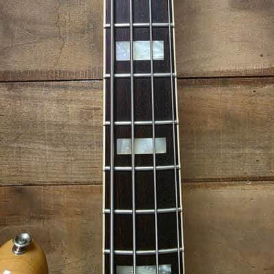 2006 American Vintage Reissue '75 J-Bass Natural w/case image 11