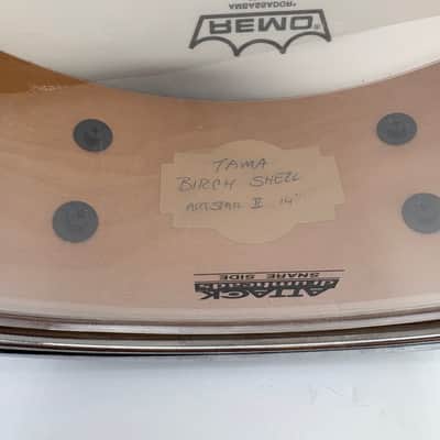 Montineri Custom 14x4 "Iris Tongue" Snare Drum image 11