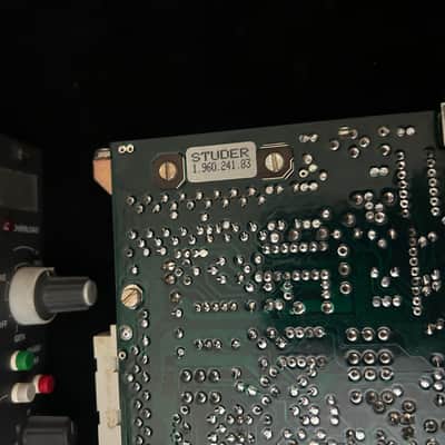 Studer 961/962 mic pre/eq channel strip pair image 10