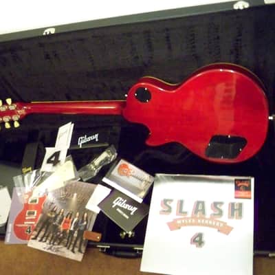Artist Relations Promo 2022 Gibson Les Paul Standard Slash Artist Signature Limited 4  Album Trans Cherry image 7