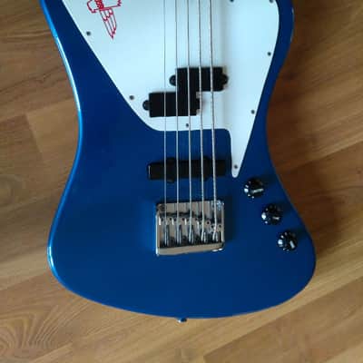 Epiphone Thunderbird Non Reverse 1995 blue image 2