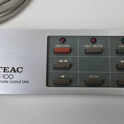 TEAC RC-100 Remote Control Unit For Reel to Reel 1970's - Silver image 2