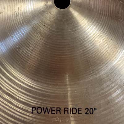 Paiste Alpha 20" Power Ride Cymbal (Used) image 3